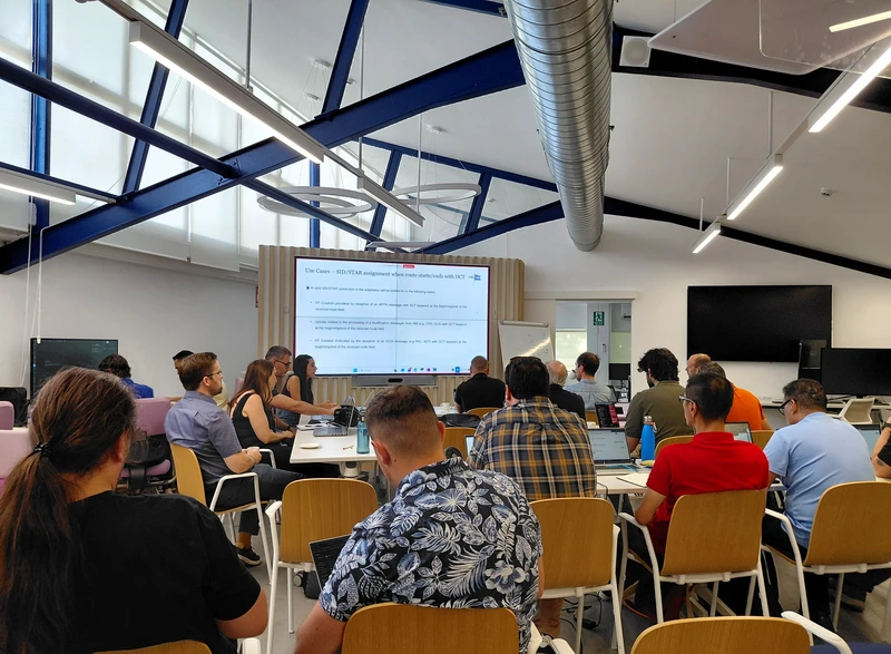 Un momento de la evaluaci�n iTEC SkyNex en la que participa Enaire. Foto: Enaire